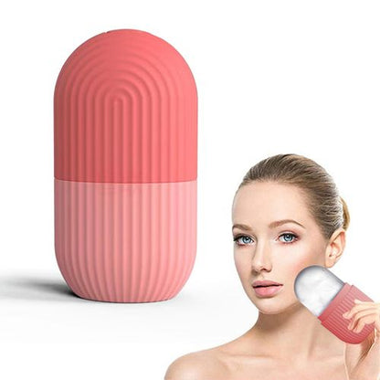Face Ice Roller Silicone Facial Massager