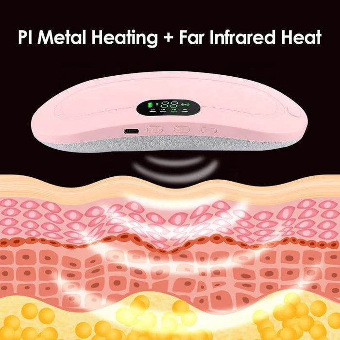 Electric Period Cramp Massager Heating Belt