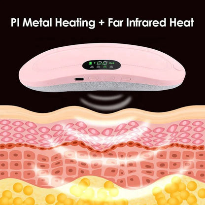 Electric Period Cramp Massager Heating Belt